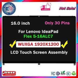 for Lenovo IdeaPad Flex 5 16ALC7 16IAU7 LCD Touch Screen 1920x1200 5D10S39792 for Lenovo IdeaPad Flex 5 16ALC7 16IAU7 LCD Touch Screen 1920x1200 5D10S39792