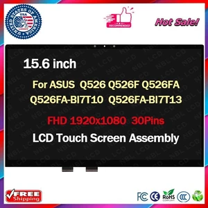 Q526 Q526F Q526FA for ASUS LCD Display 15.6" FHD Touch Screen Digitizer Assembly Q526 Q526F Q526FA for ASUS LCD Display 15.6" FHD Touch Screen Digitizer Assembly