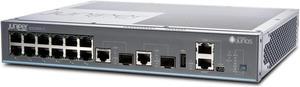 Juniper Networks EX2200C12T2G 12Port 100Mbps RJ45 Desktop Specialty Switch Black