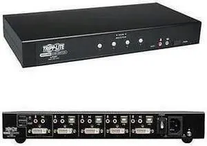 Tripp Lite B002-DUA4 4-Port 100Mbps RJ45 Desktop Specialty Switch, Black