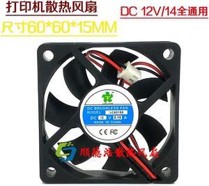 LONG CHANG LC6015S 12V 14V 0.15A 60*60*15MM cooling fan