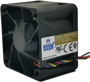 and AVC 4028 12V 1.00a dbtb0428b2g 4cm violent booster server power fan T2 PWM Fan