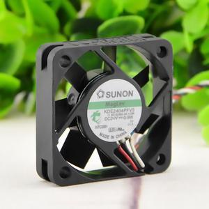 3wires For Sunon KDE2404PFV3 Oil bearing Cooling Axial Fan DC 24V 0.9W 4010 40*40*10mm