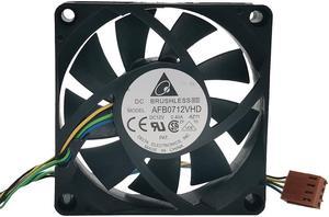 delta 7020 fan AFB0712VHD 7cm four wire temperature controlled amd radiator equipment fan