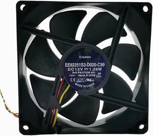 and Taijun tajun 9225 12V EE92251S3-D020-C99 9cm 9025 DC cooling fan