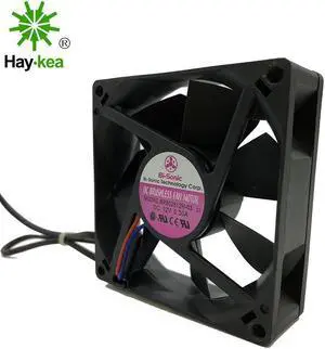The for Bi-Sonic BP802512H-03  80*80*25MM 80CM 8025 DC 12V 0.3A cabinet chassis cooling fan