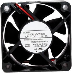 For NMB 2410RL-04W-B20 60mm 6CM 6025 60*60*25mm 12V 0.10A axial cooling fan