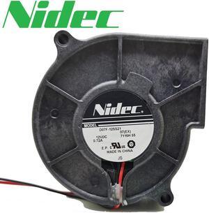 For Nidec D07F-12SS21 7530 DC 12V 0.72A projector blower centrifugal fan cooling fan  large air volume