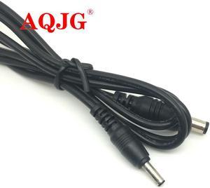 1pcs DC power cable 5.5 x 2.1mm male to 3.5 x 1.35mm male Wire 5.5*2.1 to 3.5*1.35mm adapter cable Power cable