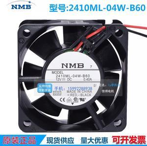 NMB 2410ML-04W-B60 6025 12V 0.40A 6cm double ball fan 60×60×25mm cooling fan cooler