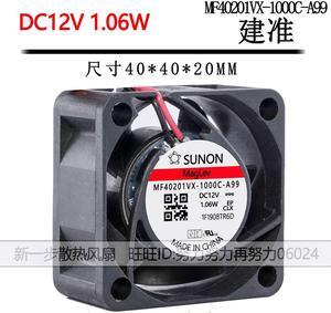 For Sunon MF40201VX-1000C-A99 4020 4CM 40*40*20mm DC 12V 1.06W North/South bridge cooling fan