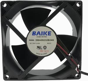 and Baike fan 9032 9cm DBA09232B 24V 0.44a 2-wire frequency converter fan