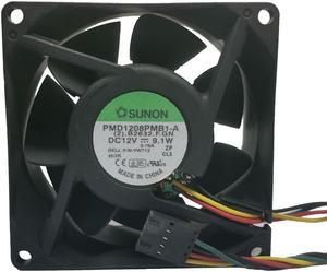 8cm 8038 DC12V 9.1w cooling fan pmd1208pmb1-a 80x80x38mm frequency converter