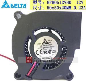 for delta BFB0512VHD for delta 12V 0.23a 5020 centrifugal turbofan projector cooling fan