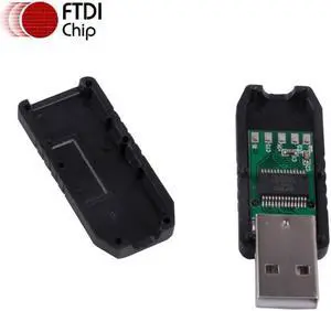 FTDI USB RS232 Serial Converter Module USB Plug Adapter Board FTDI USB PCB Serial Converter Module Connector Support Win10