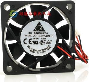 deltaa AFB0624VHB DC24V 0.16A 6CM Double Ball Inverter Cooling Fan 6months Warranty