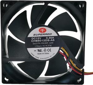 Qianhong CHB8012DS-A5 8020 oil fan 12V 0.30a power supply chassis cooling fan