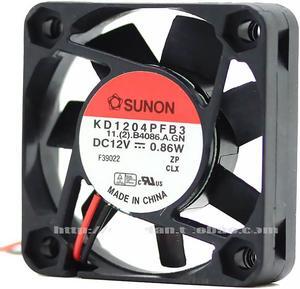 For Sunon KD1204PFB3 4cm 4010 40*40*10 mm DC 12V 0.86W Dual ball bearing cooling fan