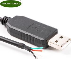 usb rs485 converter adapter to wire end adapter FTDI USB-RS485-WE compatible rs485 adapter serial stripped cable with driver