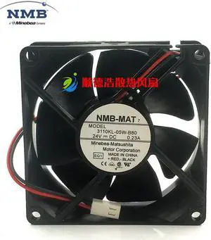 NMB 3110KL-05W-B80 8025 8cm 24V 0.23A Ultra-durable inverter fan
