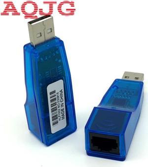 Ethernet USB 2.0 To Lan RJ45 Network Card Adapter 10/100 Mbps For Laptop PC Computer AQJG