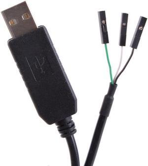 CP2102 TXD RXD GND USB to 2.54MM Terminal Block Adapter Serial Upgrade Cable