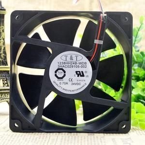 for TT cooling fan 1238HH24B-WDB 3HAC029105-002 24V 0.70A ABB Robot controller fan 12038 120X120X38MM