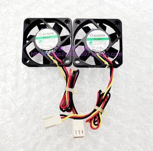 2 pcs For Sunon maglev cooling fans KDE1204PFV1 4010 40mm 40x40x10mm DC 12V 1.1W 3 wire fan switch