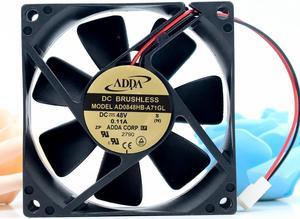 FOR ADDA AD0848HB-A71GL 8025 80mm 8cm DC 48V 0.11A server inverter axial cooling fans 80X80X25MM