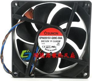 SUNON EF92251S1-Q09C-S9A 9225 12V 3.83W 4-wire 90 * 90 * 25mm Cooling fan