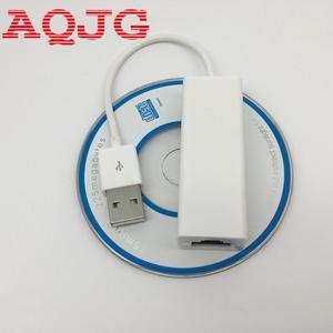 Hot Worldwide 100Mb USB 1.1 to fast Ethernet 10/100 RJ45 Network LAN Adapter Card Dongle Promotion White 15cm LAN AQJG