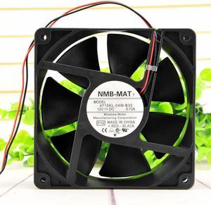 For NMB 12CM cooling fan 4715KL-04W-B30 12V 0.72A 12038 120*120*38mm