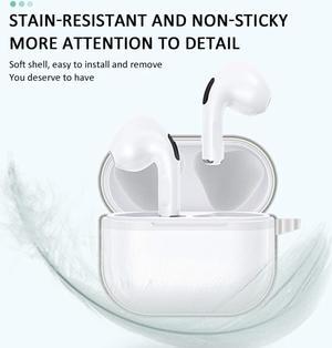 Bluetooth-compatible Wireless Earphone Case Headset Bag TPU Headphones Cover for Lenovo LP40 Charging Bin Protective Case