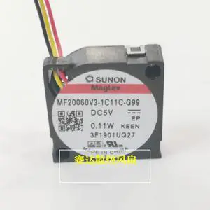 For SUNON 2006 5V 0.11W MF20060V3-1C11C-G99 Blower Fan