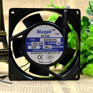 BT200 9225B2HL 9cm 9025 220v - 240V 0.07A 14W AC Fan BALL BEARING