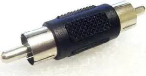 10 Pieces Straight AV RCA Male to Male RCA Coupler Connector Adapter Wholesale