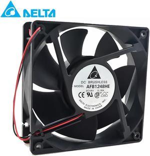 For Delta AFB1248HE-R00 12038 12CM 48v 0.18a 12cm 2 line industrial computer inverter cooling fan