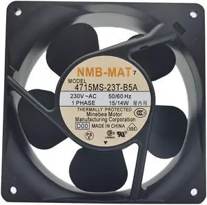 NMB-MAT Minebea 4715MS-23T-B5A D00 12038 230V 12CM cooling fan