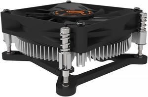 HTPC 1U server CPU cooler copper skiving fin heatsink for Intel  1150 1151 1155 1156 i3 i5 Industrial computer Passive cooling