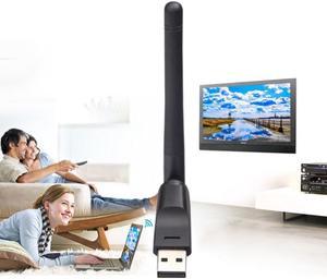 150Mbps Wireless Network Card 2.4GHz USB WiFi Wireless Network Card 802.11n/g/b with Antenna for PC Desktop Laptop