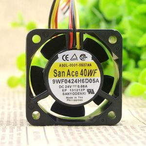 For Sanyo 9WF0424H6D05A 24V 0.08A For dedicated fan 4CM 40*40*20MM