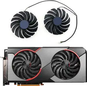 For MSI RX5700XT 5700 5600 GAMING X Graphics Card Cooling PLD10010S12HH Fan PLD10010S12HHv