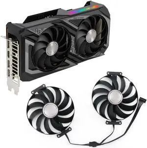 For ASUS RX 6600XT 8GB ROG STRIX OC Graphics Video Card Cooling Fan T129215SU