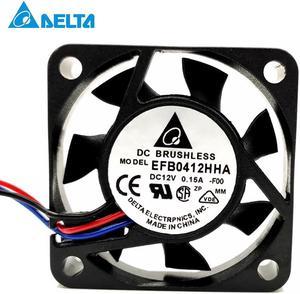 For delta EFB0412HHA DC 12V 0.15a 40X40X10mm 4cm 40MM cooler fan