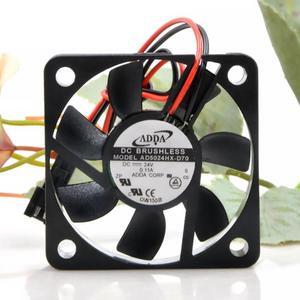 For Adda  AD5024HX-D70 5015 50X50X15MM DC 24V 0.11A 5CM 2-Wire Converter Mute Cooling Fan