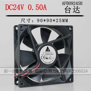 10pcs For Delta AFB0924SH DC24V 0.50A 90x90x25mm Two Wires Server Inverter Axi