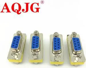 10pcs 9Pin RS232 Serial Port Adapter Connector DB9 Female to Female Plug Connecter 9 Pin RS232 COM Socket Adapter 10pcs 9Pin RS232 Serial Port Adapter Connector DB9 Female to Female Plug Connecter 9 Pin RS232 COM Socket Adapter