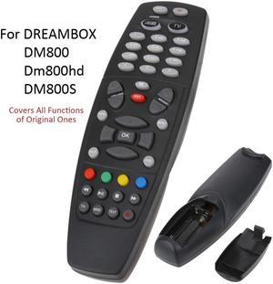 Smart TV Remote Control Replacement Television Remote Control Unit Black All Functions For DREAMBOX DM800 Dm800hd DM800SE HDTV