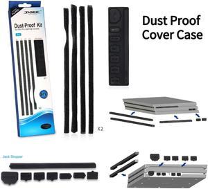 Dust Proof Kit Case Cover Filter Mesh Jack Stopper Pack Kits For PS4 Pro Gaming Console DAM