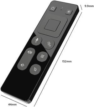 Air Mouse Voice Remote Control 2.4G USB Receiver with Gyro Sensing Wireless Smart Remote for Android/iOS TV BOX Projector